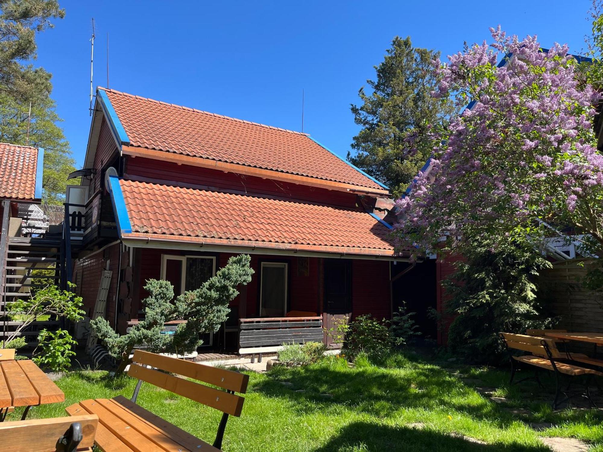 Vila Junda Neringa Buitenkant foto